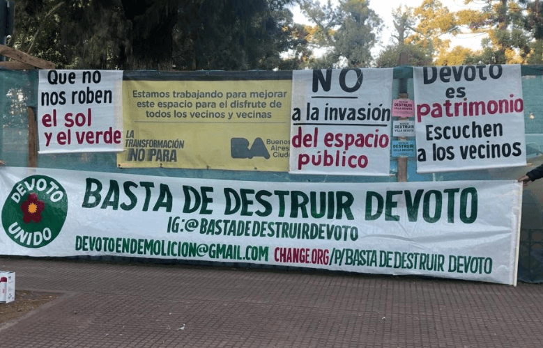 Devoto en el ojo de la tormenta: vecinos enfrentan las transformaciones urbanísticas en Buenos Aires