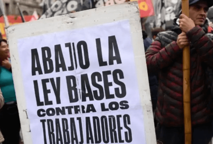 El Clamor del Pueblo: NO a la Ley Bases