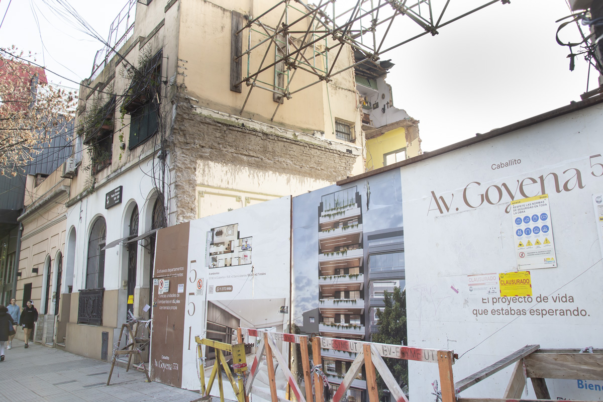 Derrumbe en Caballito: 13 familias continúan esperando justicia y reconstrucción