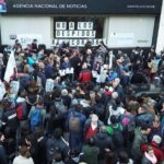 El Grito por la Recuperación de TELAM en Buenos Aires