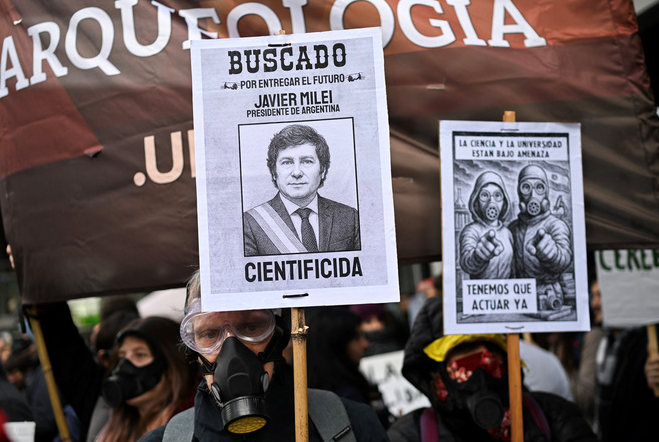 Protesta en el CONICET: Ocupación pacífica en el corazón de la ciencia argentina